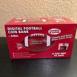 Digital football bank by totes
